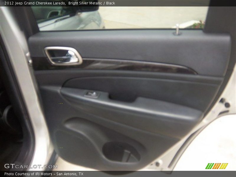 Bright Silver Metallic / Black 2012 Jeep Grand Cherokee Laredo