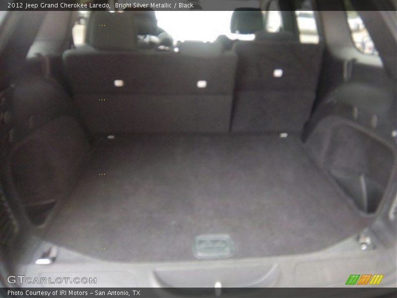 Bright Silver Metallic / Black 2012 Jeep Grand Cherokee Laredo
