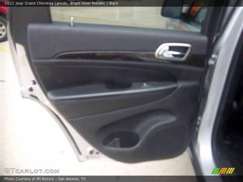 Bright Silver Metallic / Black 2012 Jeep Grand Cherokee Laredo