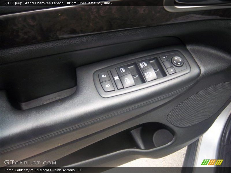 Bright Silver Metallic / Black 2012 Jeep Grand Cherokee Laredo