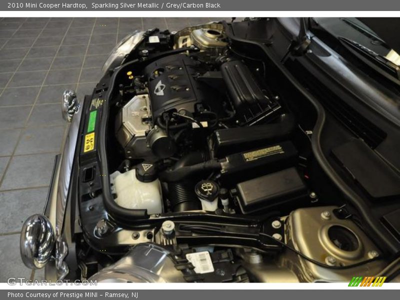 Sparkling Silver Metallic / Grey/Carbon Black 2010 Mini Cooper Hardtop