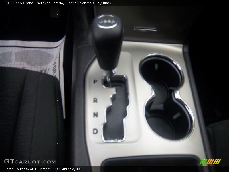Bright Silver Metallic / Black 2012 Jeep Grand Cherokee Laredo