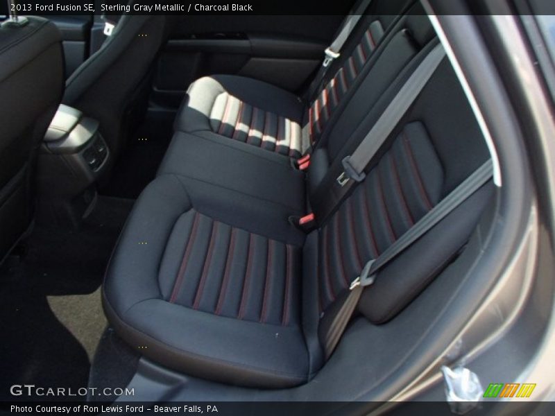 Sterling Gray Metallic / Charcoal Black 2013 Ford Fusion SE