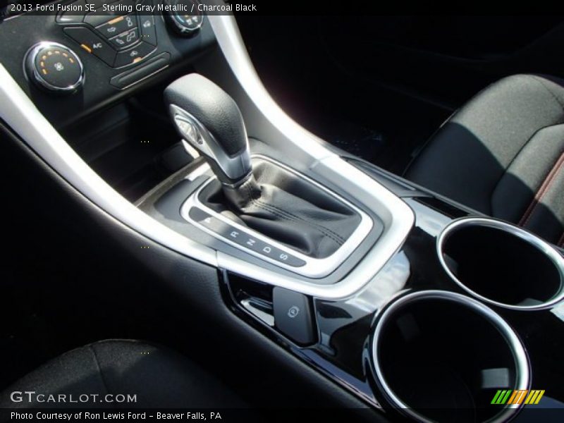 Sterling Gray Metallic / Charcoal Black 2013 Ford Fusion SE