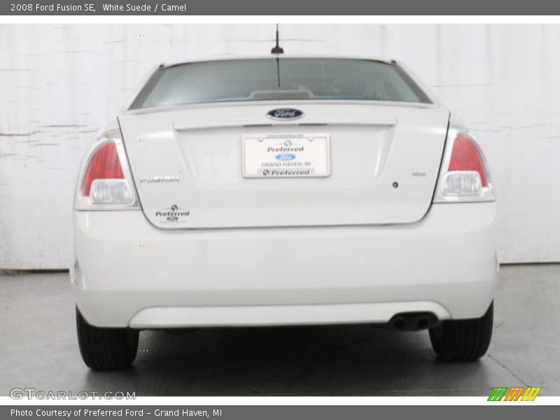 White Suede / Camel 2008 Ford Fusion SE