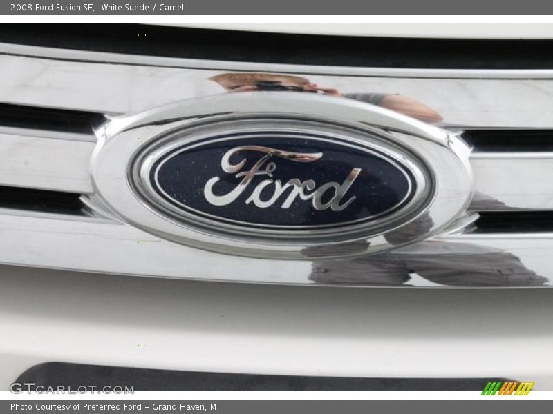 White Suede / Camel 2008 Ford Fusion SE