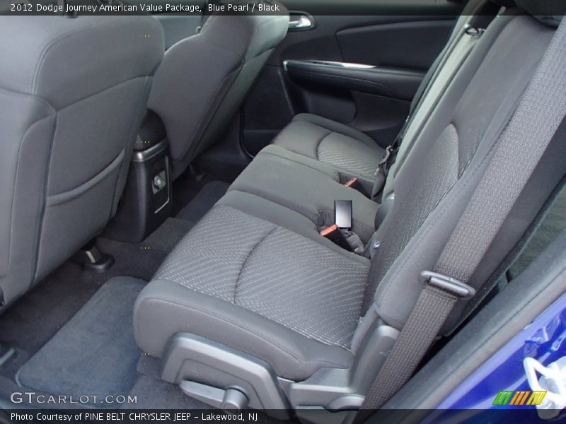 Blue Pearl / Black 2012 Dodge Journey American Value Package