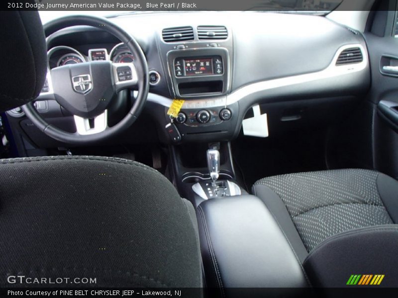 Blue Pearl / Black 2012 Dodge Journey American Value Package