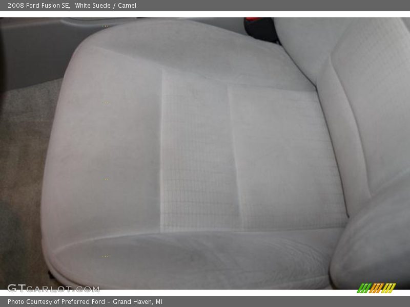 White Suede / Camel 2008 Ford Fusion SE
