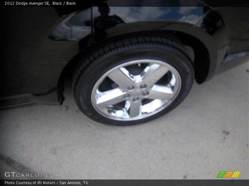 Black / Black 2012 Dodge Avenger SE