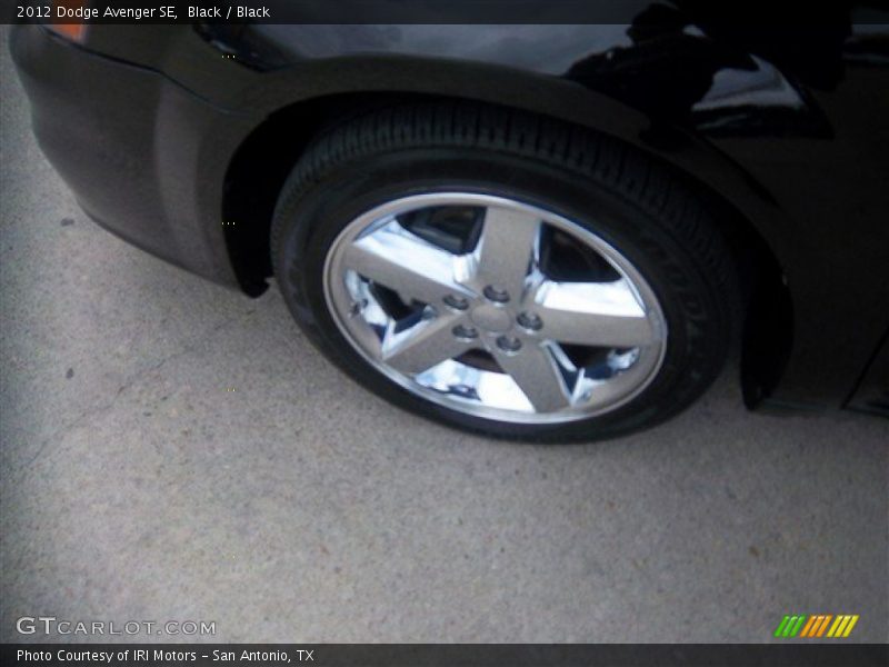 Black / Black 2012 Dodge Avenger SE