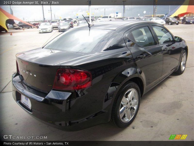 Black / Black 2012 Dodge Avenger SE