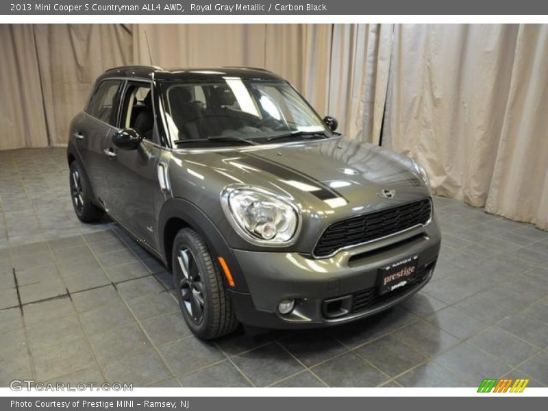 Royal Gray Metallic / Carbon Black 2013 Mini Cooper S Countryman ALL4 AWD