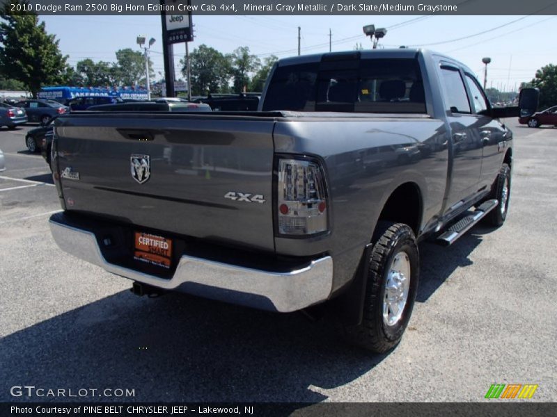 Mineral Gray Metallic / Dark Slate/Medium Graystone 2010 Dodge Ram 2500 Big Horn Edition Crew Cab 4x4