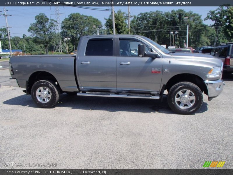 Mineral Gray Metallic / Dark Slate/Medium Graystone 2010 Dodge Ram 2500 Big Horn Edition Crew Cab 4x4