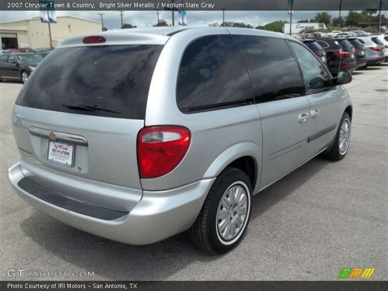 Bright Silver Metallic / Medium Slate Gray 2007 Chrysler Town & Country