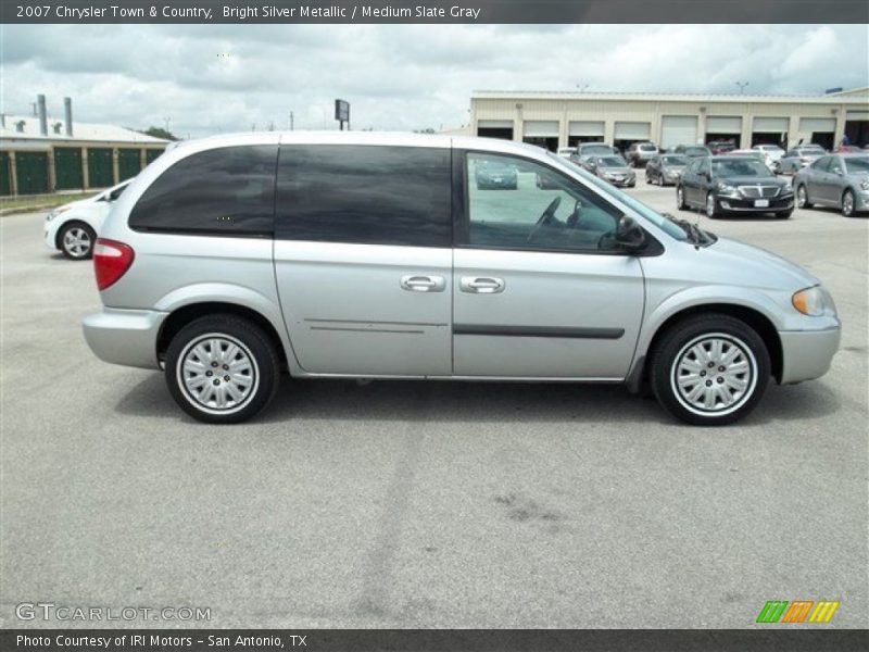 Bright Silver Metallic / Medium Slate Gray 2007 Chrysler Town & Country