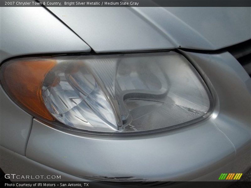 Bright Silver Metallic / Medium Slate Gray 2007 Chrysler Town & Country
