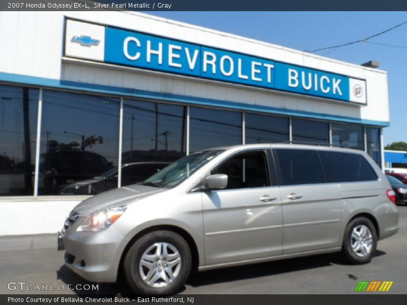 Silver Pearl Metallic / Gray 2007 Honda Odyssey EX-L