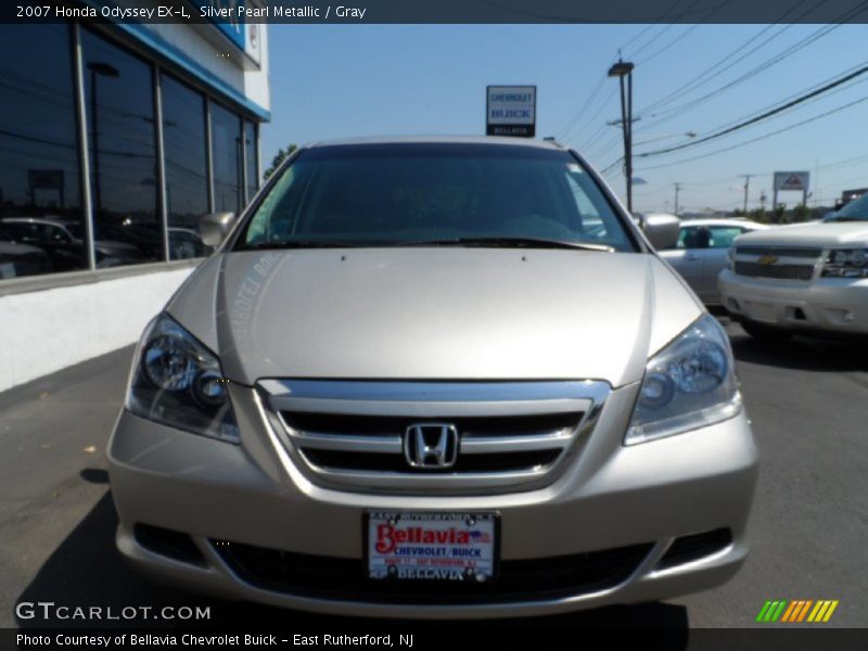 Silver Pearl Metallic / Gray 2007 Honda Odyssey EX-L