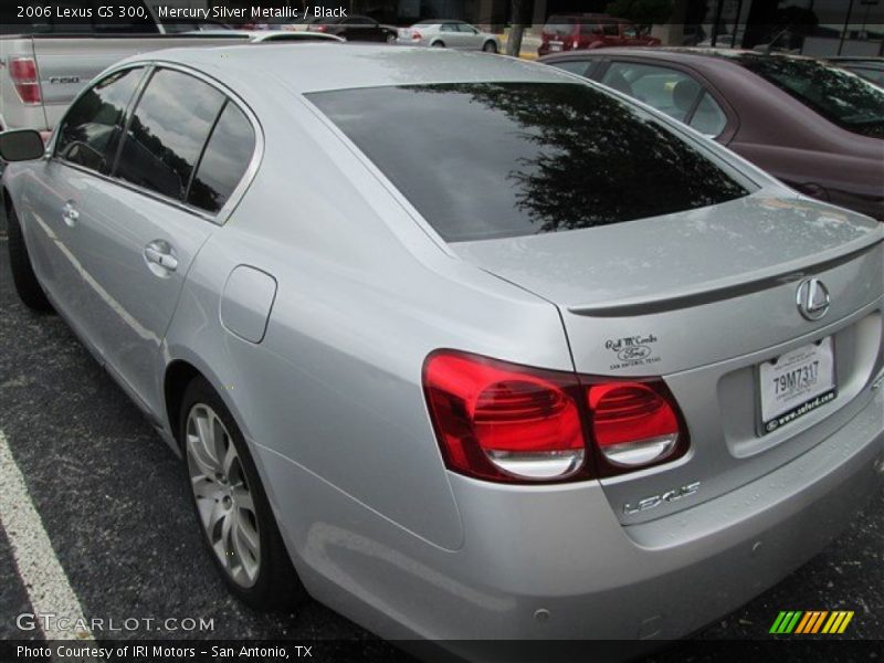 Mercury Silver Metallic / Black 2006 Lexus GS 300