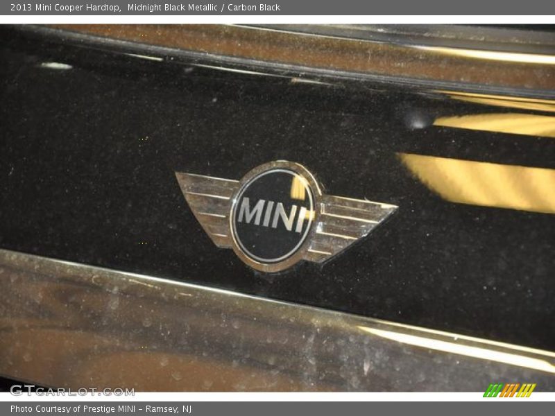Midnight Black Metallic / Carbon Black 2013 Mini Cooper Hardtop