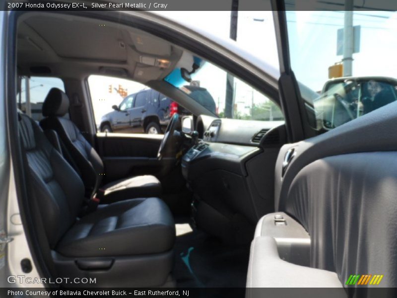 Silver Pearl Metallic / Gray 2007 Honda Odyssey EX-L