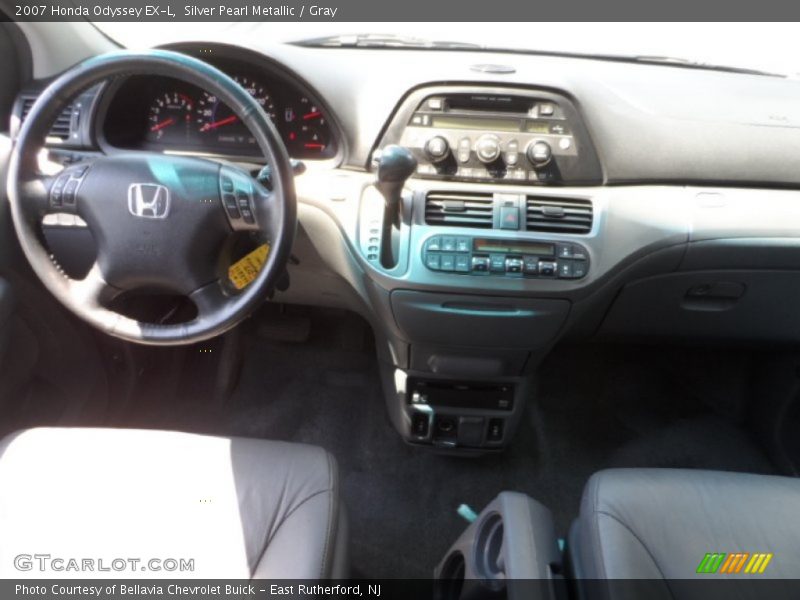 Silver Pearl Metallic / Gray 2007 Honda Odyssey EX-L