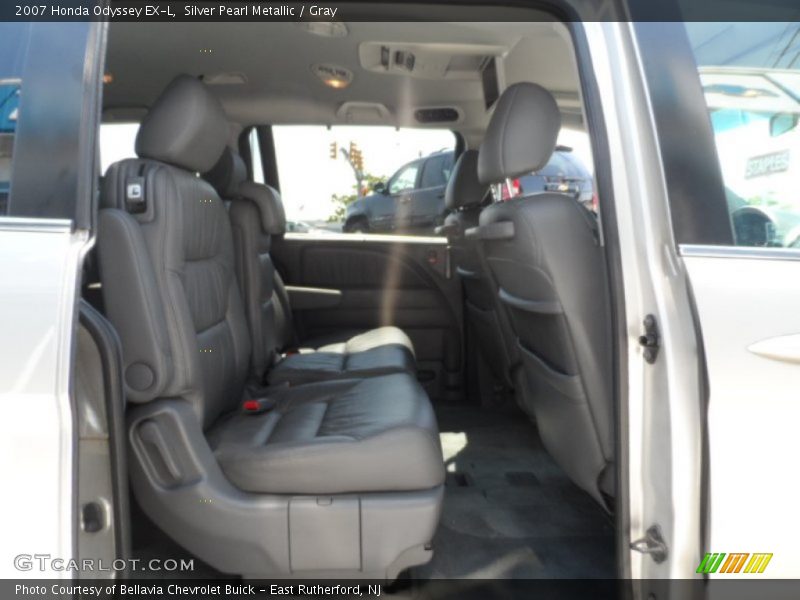 Silver Pearl Metallic / Gray 2007 Honda Odyssey EX-L