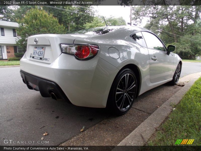 Whiteout / Black/Red Accents 2013 Scion FR-S Sport Coupe