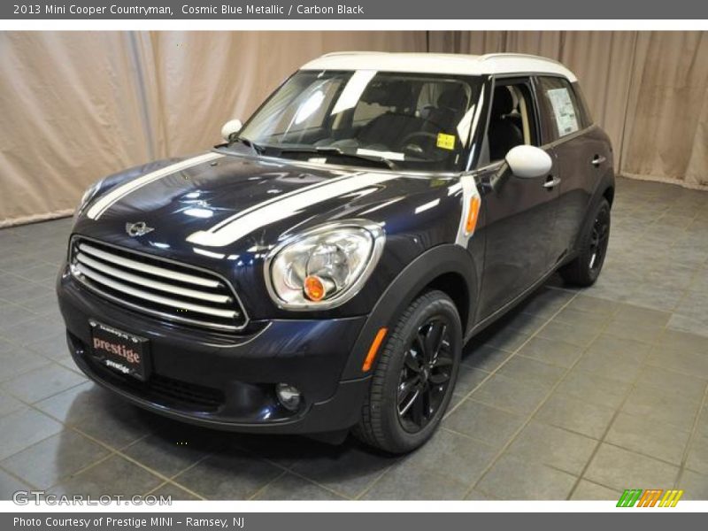 Cosmic Blue Metallic / Carbon Black 2013 Mini Cooper Countryman