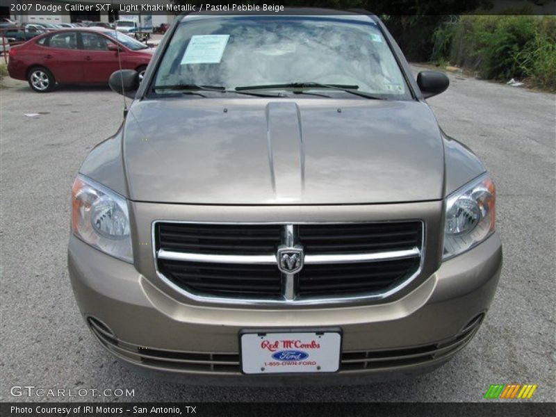 Light Khaki Metallic / Pastel Pebble Beige 2007 Dodge Caliber SXT