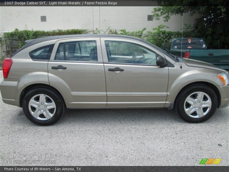 Light Khaki Metallic / Pastel Pebble Beige 2007 Dodge Caliber SXT