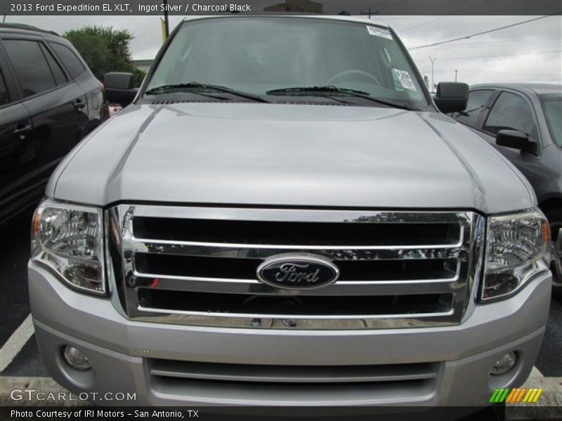 Ingot Silver / Charcoal Black 2013 Ford Expedition EL XLT