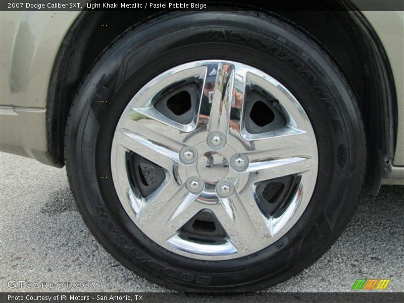 Light Khaki Metallic / Pastel Pebble Beige 2007 Dodge Caliber SXT