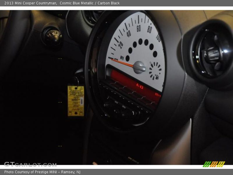 Cosmic Blue Metallic / Carbon Black 2013 Mini Cooper Countryman