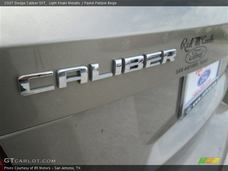 Light Khaki Metallic / Pastel Pebble Beige 2007 Dodge Caliber SXT