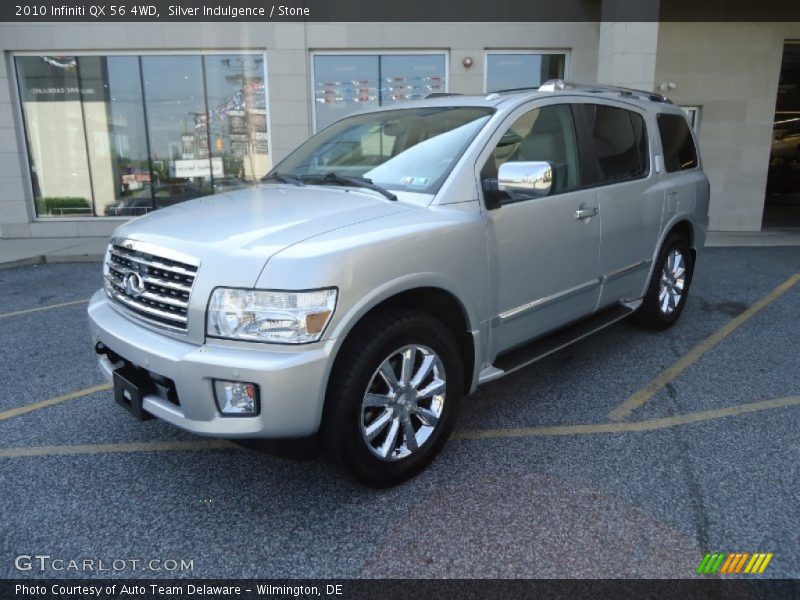 Silver Indulgence / Stone 2010 Infiniti QX 56 4WD