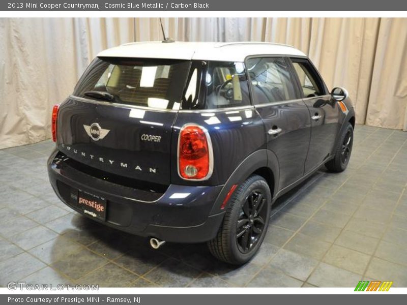 Cosmic Blue Metallic / Carbon Black 2013 Mini Cooper Countryman