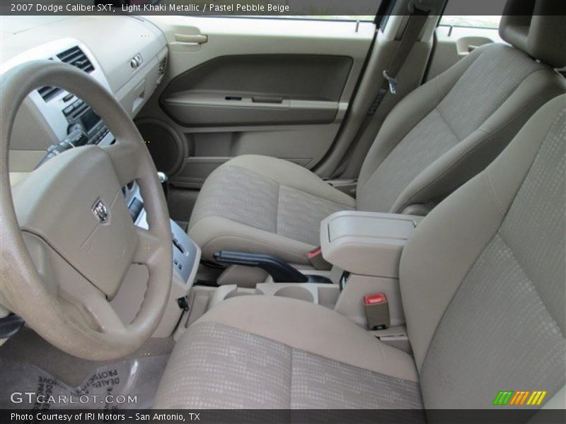 Light Khaki Metallic / Pastel Pebble Beige 2007 Dodge Caliber SXT