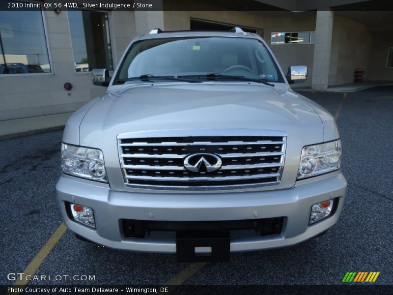 Silver Indulgence / Stone 2010 Infiniti QX 56 4WD