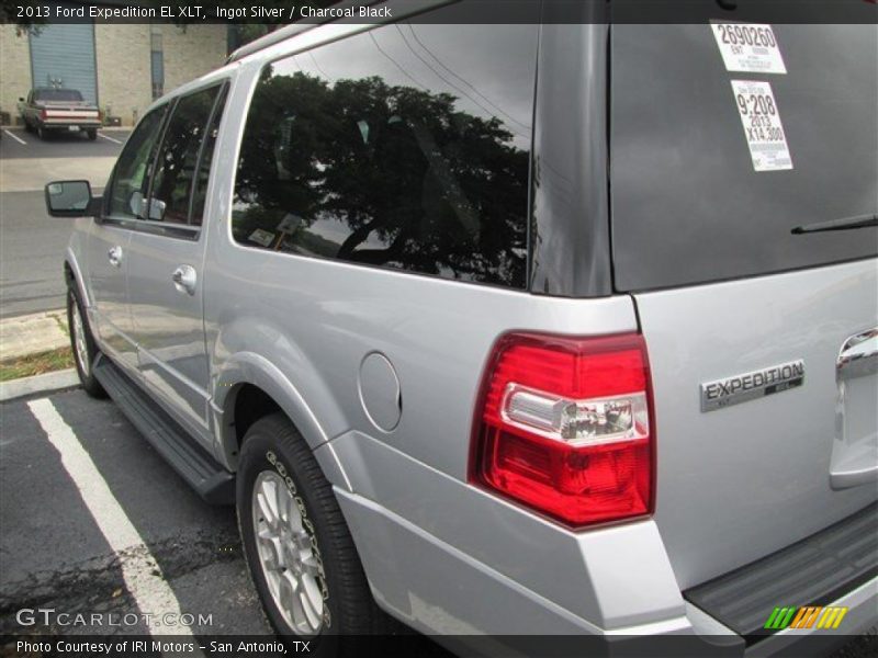 Ingot Silver / Charcoal Black 2013 Ford Expedition EL XLT