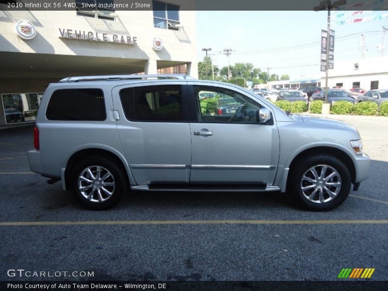 Silver Indulgence / Stone 2010 Infiniti QX 56 4WD