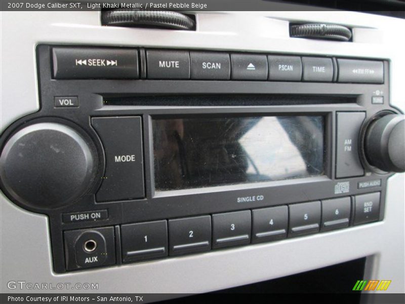 Light Khaki Metallic / Pastel Pebble Beige 2007 Dodge Caliber SXT