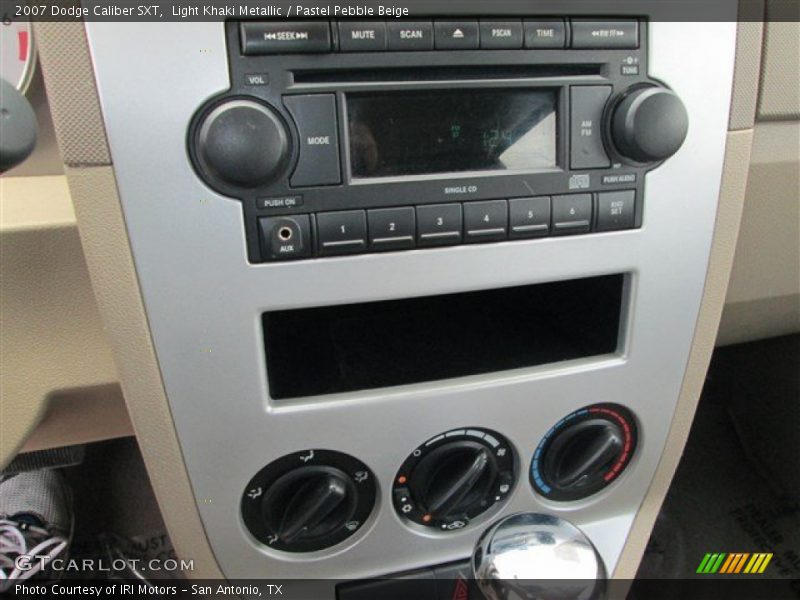 Light Khaki Metallic / Pastel Pebble Beige 2007 Dodge Caliber SXT