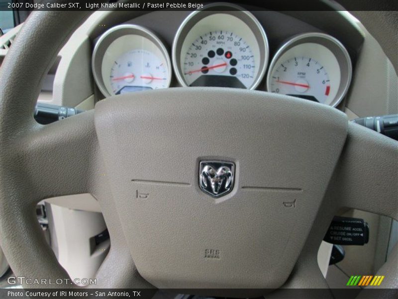 Light Khaki Metallic / Pastel Pebble Beige 2007 Dodge Caliber SXT