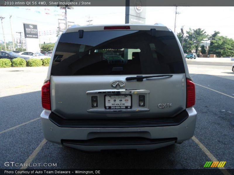 Silver Indulgence / Stone 2010 Infiniti QX 56 4WD