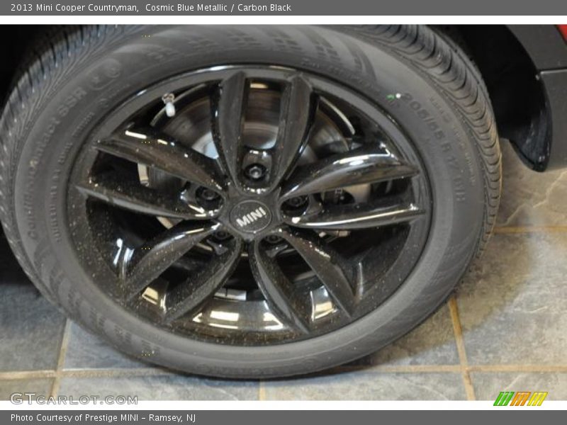 Cosmic Blue Metallic / Carbon Black 2013 Mini Cooper Countryman
