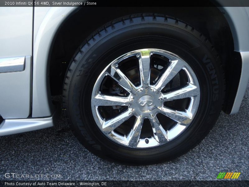 Silver Indulgence / Stone 2010 Infiniti QX 56 4WD