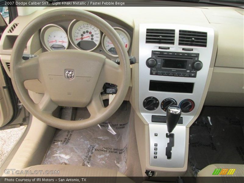 Light Khaki Metallic / Pastel Pebble Beige 2007 Dodge Caliber SXT